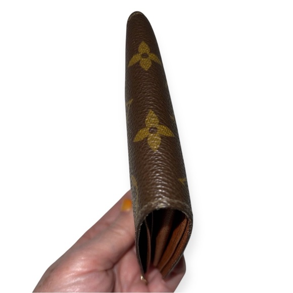 LOUIS VUITTON Monogram Portefeuille Marco Wallet Vintage Bifold Coin Pocket EUC - Picture 6 of 14